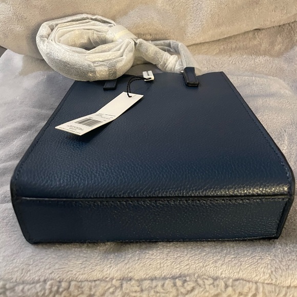 MARC JACOBS MICRO LEATHER TOTE H001L03FA22 AZURE BLUE - Picture 5 of 9